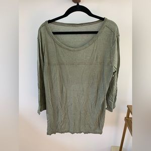 Don’t Ask Why (American Eagle brand) Green one size fits all shirt